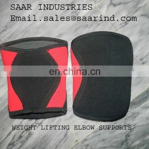 Rehband Elbow & Knee Support in Black Color With White Fashion Design thumbnail-4