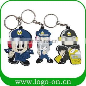 2017 Newst Pvc Emoji Led Keychain Couple Gifts thumbnail-1
