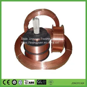 Copper Coated Steel Welding Wire for ER70S-6 Type by Diameter 0.80mm, 1.00mm, 1.20mm and 1.60mm Packed in 15kg per Spool thumbnail-1