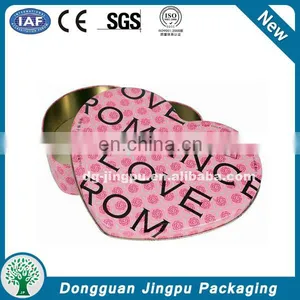 Vintage Heart Shape Tin Box, Perfect For Chocolate Decor , Cookie Tin Heart Shape for Girlfriend Gift thumbnail-2
