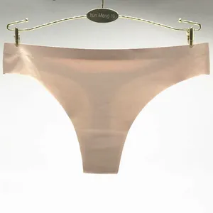 Yun Meng Ni Sexy Underwear Custom 2018 New Style Lady Panties Women Seamless Thong For Lady thumbnail-3