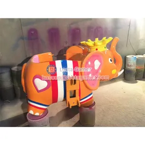 Zhongshan Amusement Playground Kids Rides for Sale Elephant King Rotating thumbnail-2