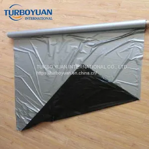 Biodegradable Reflective Silver/black pe Plastic Mulch Film for Japan thumbnail-1
