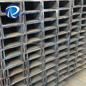 GB ASTM JIS Standard Galvanized Hot Rolled U Channel C Channel Steel thumbnail-5
