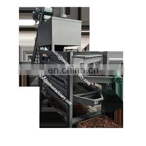 Commercial Pecan Nut Cracking Shelling Hulling Sheller Huller Black Walnut Cracker Machine thumbnail-1