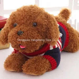 The Year of the Dog Mascot Stuffed Toy Teddy Dog Doll Came to Draw a Sample Custom Production Processing Electric Play Sound thumbnail-3