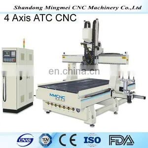 Rotary Attached 4 Axis Cnc Router/mini Cnc 5 Axis/cnc Milling Machine thumbnail-6