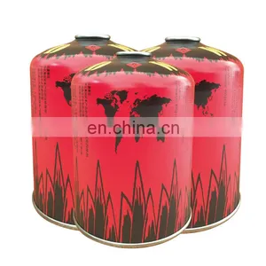 Hebei Screw Valve Butane Gas Cartridge 450g and Cartridge Gas Butane 450g thumbnail-3