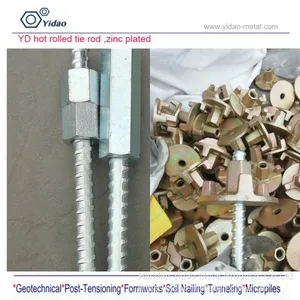 D17mm 5 / 8 Encofrado Formwork Tie Rod for Construction thumbnail-4
