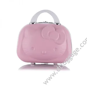 ABS PC Cosmetic Case Women Beauty Travel Make Up Luggage thumbnail-1