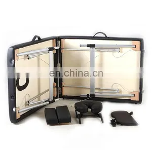 Hotsale Portable Aluminium Massage Table Chair Bed Foldable With Carry Bag thumbnail-6