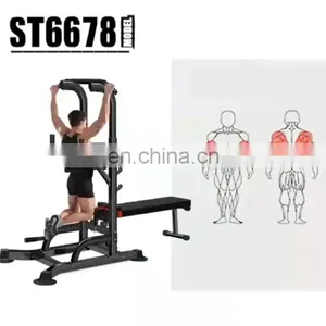 Vivanstar ST6678 Pull Up Bar Gym Fitness Equipment Strengthen Training Bench thumbnail-1