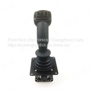 RunnTech 4 Axis Spring-return Hall Joystick With Deadman & Proportional Thumbwheel thumbnail-1