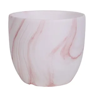 Marble Apple Nordic Style Popular Fashion Delicate Ceramic Flower Pot For Home Garden thumbnail-5