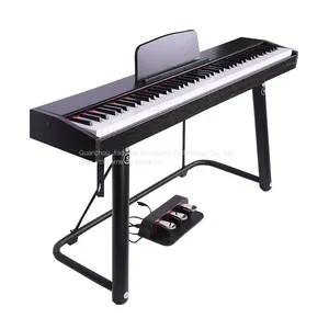 Made in China Wooden Portable Piano 88 Keys Heavy Hammer Digital Piano thumbnail-1