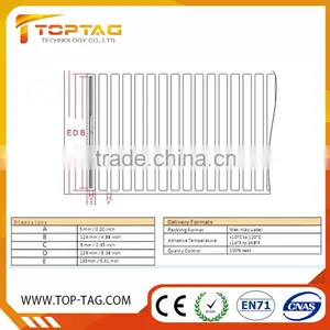 UHF Monza 3 Rfid Inlay for Inventory / Library Books Management thumbnail-4