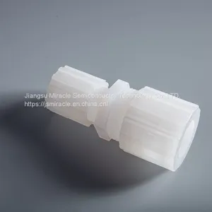 Superior Corrosion Resistance Transparent PFA Fitting For Chemical Anticorrosion PFA Straight Union Reducer thumbnail-3