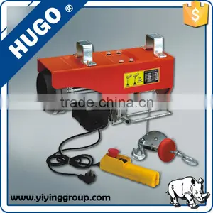 Wholesale 100 KG Wire Rope Hoist Portable Mini Electric Winch 220V thumbnail-1