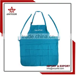 With Logo Poly Kitchen Polyester Haircut Aprons thumbnail-1