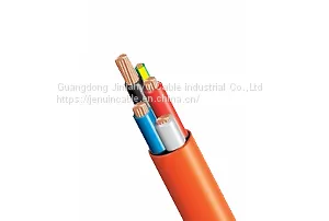 6mm Orange Circular Cable 4 Core+ Earth 0.6-1kv thumbnail-1