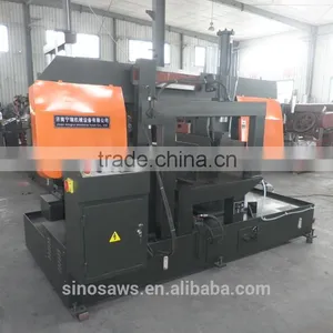 Steel Tool Rotation Angle Band Cutter Manually Controlled Blade Wood Cutting Band Saw Machine thumbnail-5