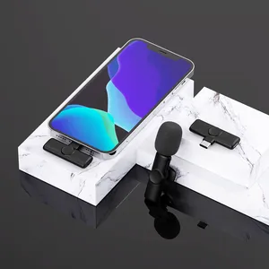 K2 Wireless Lavalier Microphone One-to-One Wireless Microphone Lavalier Short Video Shooting Mobile Live Set thumbnail-1