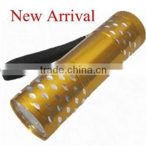 New Arrival Lower Price Aluminum 9 Led Flashlights thumbnail-1