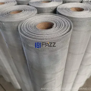 Long-lasting Aluminum Insect Screen Mesh Bright SS Finish Woven Aluminum thumbnail-1