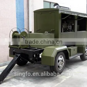 40KVA Tailer Type Magneticl Power Diesel Generators With CE Certification and 1103A-33TG1 Engine for Sale thumbnail-3