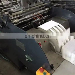 ZF390 Automatic Pocket & Wallet Envelope Making Machine Flap Coating Equipment thumbnail-2