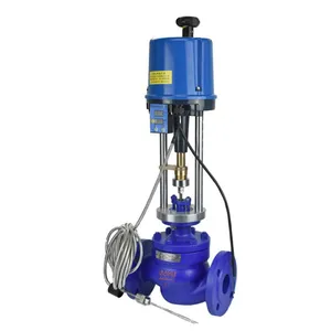Manufacturer Wholesale Electric Temperature Regulating Valve Durable Flange Regulating Valve thumbnail-4