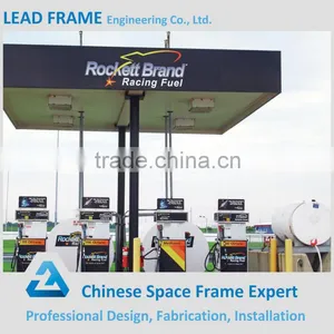 Hot Sale Galvanized Steel Fabrication for Fuel Filling Station thumbnail-5