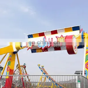Large Outdoor Equipment Funfair Thrill Game Playland Hells Gate Ride for Kids Adults for Sale thumbnail-3