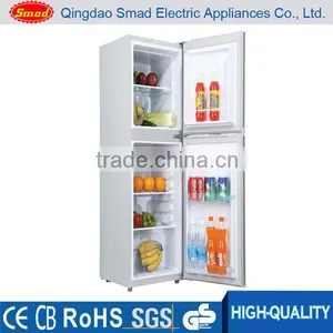 Solid Double Door DC Power System Solar Type Refrigerator 12V DC Fridge thumbnail-3