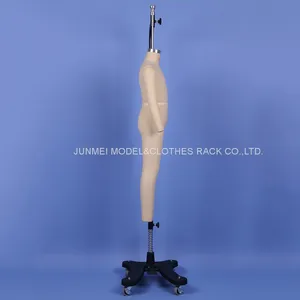Fast Delivery Child Mannequins Fiberglass Dress Forms Covered With Fabric Tailor Mannequin Forms Size #120 thumbnail-3