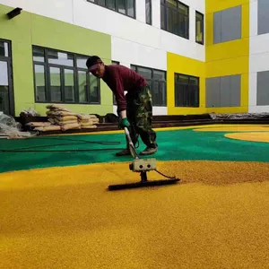 Colored EPDM Rubber Playground Floor Wet Pour in Rubber Surface thumbnail-5