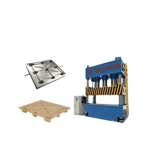 High Strength Fumigation-Free Hot Press Machine for Pallet Compressed Wood Sawdust Pallets Machine thumbnail-4
