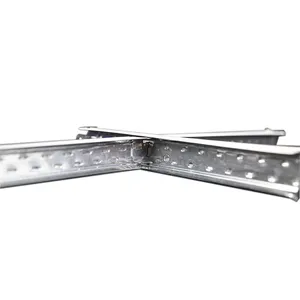 Factory Prices Ceiling Grid T Grid Components Flat Galvanized Steel thumbnail-1