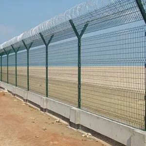 Decorative 3D Curved Welded Wire Mesh Fence - Galvanized or Powder Coated for Outdoor Security thumbnail-2