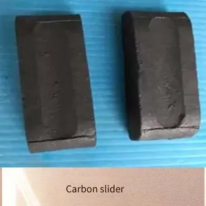Current Collector Carbon Slider, Current Collector Carbon Brush, Current Collector Carbon Block thumbnail-3