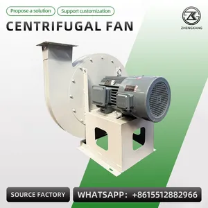 Industrial Centrifugal Fan High Pressure Blower Ventilator Extractor Fan for Dust Collection thumbnail-3