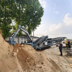 Mobile Spiral Feeding Conveyor Remote Control Material Scraping and Loading Machine thumbnail-2
