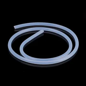 White Semi-transparent and Colored Silicone Rubber Tube for Coffee Machines Water Dispenser Aquarium Peristaltic Pump thumbnail-2
