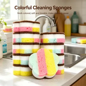 Non-Stick Pan Safe Cleaning Sponge Pad No Scratch, No Damage thumbnail-2