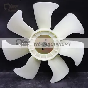 V1505 V1505 Excavator Cooling Fan Blade YNF17992, Excavator Cooling System Replacement Parts thumbnail-3