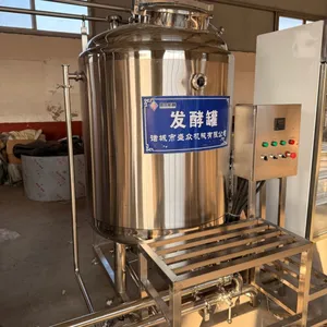 Yogurt Fermentation Tank Temperature-controlled Dairy Fermentation Mixing Tank Milk Processing Equipment thumbnail-1