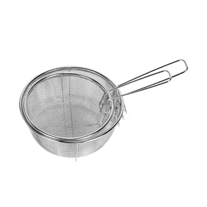 304 Stainless Steel Splatter Screen is a Multi-functional Kitchen Tool That Combines a Grease Splatter Guard, Oil Drain Rack Kitchen thumbnail-4