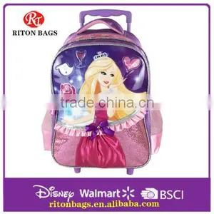 Funny Professional Design School Kids Trolley Bags With Wheels For Girls Sizes 16 Inch Quality Choice thumbnail-1