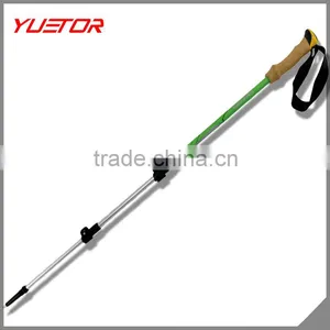 Ultralight External Quick Lock 80% Carbon Fiber Trekking Pole Walking Stick Supplier's Choice thumbnail-1