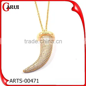 Mens Black Chain Necklaces Gay Sex Crystals Stainless Steel Spike Necklace Pendants thumbnail-2